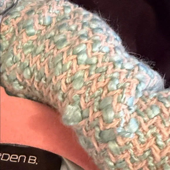 Arden B Light Blue Ruffled Blazer - Picture 4 of 5